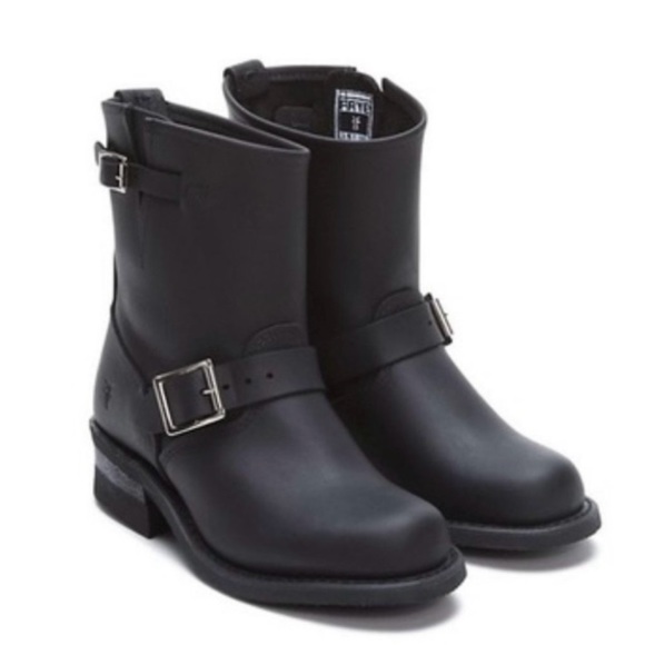 FRYE Engineer 8R Moto Leather Boots - Picture 7 of 7